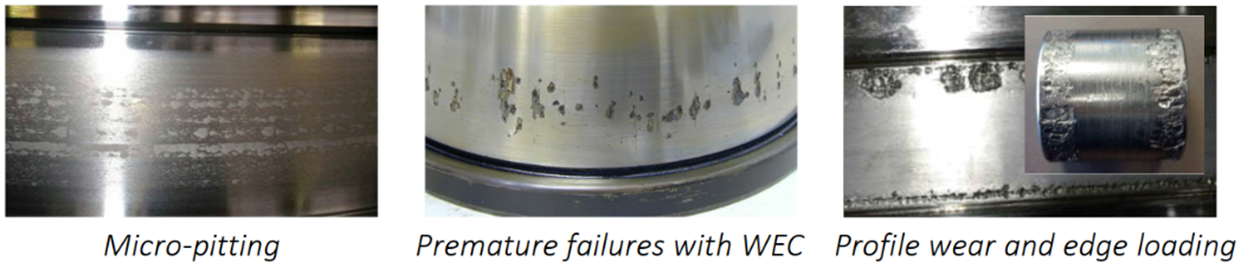 Common bearing failures